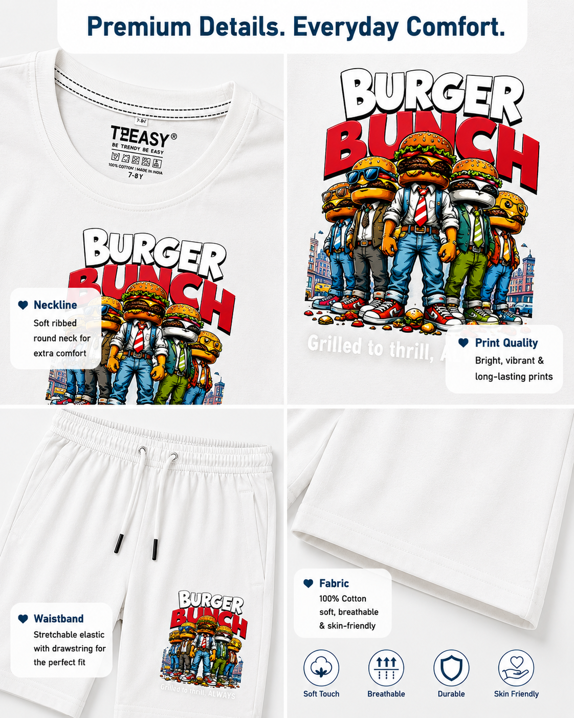 Burger Bunch Co-ord Set