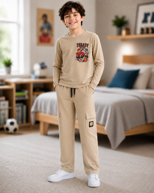 TEEASY Gang Street Legends Fawn Coord Set